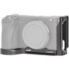 FOTGA Piastra a sgancio rapido Piastra a sgancio rapido verticale con angolo a L Staffa a L per fotocamera Sony A6700 (ILCE-6700), compatibile con DJI Ronin RS2/RSC2/RS3/RS3 Pro/RS3 Mini Gimbal Stabil