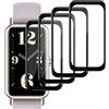 Brifu Film protettivo Compatibile con Huawei Watch Fit Mini, [antigraffio], [senza bolle], [applicazione facile],[Pellicola protettiva morbida],[Copertura completa]【4 pezzi】