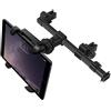 Macally HRMOUNTPRO, supporto per auto poggiatesta, Nero, per tutti i iPad e tablet PCs fino a25 cm di larghezza
