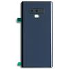 Senza Marchio (KIT) Copri Batteria + biadesivo + lente compatibile con SAMSUNG GALAXY NOTE 9 / N960 SM-N960F N9600 N960U N960F n.1 retro Posteriore Back Cover Retro Scocca + adesivo + lente con cornice BLU BLUE