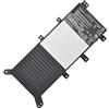 HUBEI C21N1408 Batteria del computer portatile compatibile con ASUS VivoBook 4000 MX555 V555U X555UQ X555UA V555L V555LB K555U X555LN Series(7.6V 37Wh)