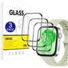 X-Dision [3 Pezzi Pellicola Protettiva Compatibile con Huawei Watch Fit 3,[Resistente ai Graffi, Alta Definizione][3D Curved Full Cover] Pellicola Protettiva per Huawei Watch Fit 3