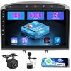 Inefala 4+64G 9'' Android 15 Autoradio per Peugeot 308/408 2007-2015