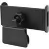 BUQE Supporto per Tablet per Poggiatesta per Auto, Supporto per Telefono per Sedile Posteriore Porta di Ricarica Bordi Lisci Neri con Ganci per Telefono Cellulare da 4,7 a 12,9 Pollici per Tesla Model 3