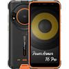 Ulefone Smartphone Rugged Ulefone ARMOR 16 PRO Android 12, Altoparlante 122dB, 9600mAh Batteria, Torcia Antiriflesso, Fotocamera 16MP+8MP, 4GB+64GB, 5,93 IP68 Cellulare Robusto, Slot Per 3 Schede, Arancia