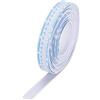 QUARKZMAN Cavo a Nastro Piatto IDC da 24AWG Lunghezza 3 m/9.8ft Passo 1.3mm 8 Pin Blu e Bianco per Collegamento JTAG/ISP