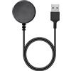 Hsthe Sea Cavo di ricarica wireless magnetico USB-C da 3,3 piedi per Samsung Galaxy Watch Charger per dock di ricambio per serie Ultra/Fe/7/6/5/4/3/Active con protezione da surriscaldamento