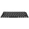 kwmobile Protezione in silicone per tastiera QWERTY (Spagna) compatibile con Apple MacBook Air 13 2018 2019 2020 A1932 - nero