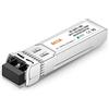 6COMGIGA Modulo Transceiver SFP + 10GBase-SR 10Gb/s per Cisco SFP-10G-SR, Ubiquiti, Supermicro, Netgear, Mikrotik, ZTE (MMF, 850nm, 300-Meter, DDM)
