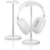 NQQNQQ Supporto per cuffie 【1 confezione】 Supporto per cuffie con vassoio portaoggetti compatibile per AirPods Max, AirPods, AirPods Pro, Beats, Bose e la maggior parte delle cuffie da gioco. Non sono