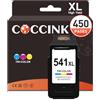 COCCINK 541 XL Cartucce d'inchiostro Sostituzione per Canon CL-541XL Compatibile con TS5150 MG3650 MX535 MG2200 MG3650S TS5100 MG2100 MX395 MX475 TS5151 MG4250 MG2150 MG3200 MX375 MX455 MX525 MG3500