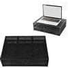Buachois Supporto per Monitor, Ampio Spazio di Archiviazione, Cuscinetto in Gomma Antiscivolo, Supporto per Monitor in Rete Metallica, con Cassetto Rimovibile, Supporto per Monitor Booster Organizer