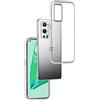 REY Cover in Gel TPU Trasparente per ONEPLUS 9 PRO, Ultra Sottile 0,33 mm, Morbido Flessibile, Custodia Silicone