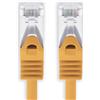 1aTTack.de® Cavo ethernet Gigabit categoria 7 con plug RJ45 categoria 6a (doppia schermatura), 500 MHz Arancione / 1 pz 0,5 m