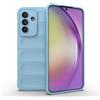 RankOne Custodia in Silicone Liquido Airbag per Samsung Galaxy A36 5G (6.7 Inches) - Azzurro
