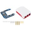 Waveshare POE HAT (H) with Case for Raspberry Pi 5/ CM 5, Power Over Ethernet HAT Expansion Board for Raspberry Pi 5, 802.3af/at-Compliant, Isolated Switched-mode Power Supply