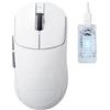 MAMBASNAKE X ATTACKSHARK X8ULTIMATE Mouse da gaming wireless e nastro antiscivolo,sensore PAW3950MAX,frequenza di polling 8K,ultraleggero da 59g,BT/2.4G/Type-C,42000 DPI,800mAh,driver web-Bianco
