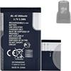 HIGHAKKU Batteria di ricambio BL-4C compatibile con Brondi Amico Supervoice NO:W11 Telefono cellulare Smartphone Telefono