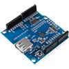 ALMOCN USB Host Shield Compatibile con Arduino MEGA 2560 1280 Supporto per Google Android ADK USB HUB funzione