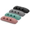 Ringke Cable Organizer (4 Pezzi) Organizzatore Cavi Adesivo in Silicone