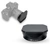 JJC (58mm) JJC Copriobiettivo e Paraluce per Obiettivo Fotografico Fujifilm XF 23mm F1.4 R LM WR & XF 33mm F1.4 R LM WR Sostituisce Fuji LH-XF23 II/LH-XF23-2 con Chiusura a Scorrimento
