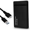 Storite Disco rigido esterno portatile ultra sottile da 1 TB - USB 3.0 - Disco rigido compatto per PC, accessori per laptop, Mac, espansione di archiviazione PS4, giochi per Xbox PS5 2,5 '' HDD