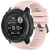 BYISYUE Cinturino per Garmin Instinct 2X, Silicone Sport Bracciali Cinturini di Ricambio per Garmin Instinct 2X Solar