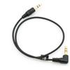 System-S Cavo Audio Stereo AUX a 3 Poli, 2 x 3,5 mm, con connettore angolare a 90°, Angolo di 90°, 30 cm