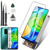 RongZy Schermo LCD Display per Xiaomi Redmi Note 9/Redmi 10X 4G + Touch Screen Assemblea Sostituzione Schermo di Vetro Digitalizzatore con Strumenti (Nero)