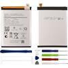 Duotipa Batteria di ricambio SLC-51, 4900 mAh, compatibile con Samsung Galaxy A05s SM-A057F, con kit di riparazione