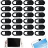 ZFRITP 24 Pezzi Webcam Cover,Copri Webcam,Copri Webcam,Copri Webcam Slider Copertura Webcam Ultra Sottile Camera Cover Per Laptop, Pc, Computer Portatile, Phone, Tablet, Smartphones, Noteboook - (Nero).