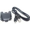 System-S - Alimentatore USB Stazione di Ricarica Cradle Docking Station per Samsung Galaxy Gear V700