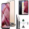 RongZy LCD Display per 6.4 Oppo Find X2 Lite CPH2005 Schermo LCD Touch Screen Assemblea Sostituzione di Vetro Digitalizzatore con Strumenti(Nero)