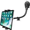 Cuxwill Supporto Tablet Auto Parabrezza Cruscotto per 4-13 iPad Smartphone, Collo Oca Regolabile Porta Tablet con Potente Ventosa per iPad Pro 12.9 Air Mini, Samsung Galaxy Tab, Fire HD, iPhone