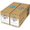 duston 2x EPT, 7833A002 toner nero compatibile con Canon Fax L380 L400 L410 PC-D 320 PC-D 340