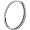 Haoge Anello decorativo per fotocamera RICOH GR3X/GRIIIX, in metallo, colore grigio argento, sostituisce GN-2, RRC-GR3XT