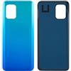 Generico (KIT) Copri Batteria + biadesivo compatibile con XIAOMI Mi 10 LITE 5G / M2002J9E M2002J9G Ricambio Vetro Posteriore Back Cover Retro Scocca + adesivo (blu)