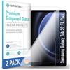smartect Vetro Temperato [2 Pezzi, Clear] compatibile con Samsung Galaxy Tab S9 FE Plus, Pellicola Protettiva HD Anti Graffio, Senza Bolle, Durezza 9H, 0.3mm Ultra Trasparente, Ultra Resistente