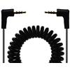 Lokeke, cavo a molla audio TRRS da 90 gradi, 3,5 mm, maschio a 3,5 mm, per 8/X/7/7 Plus, cuffie, laptop, PC, MP3, MP4 e molto altro ancora, 1,5 m