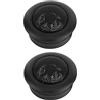 Tbest Altoparlanti per auto piccole, 2 pezzi Mini tweeter per auto Altoparlanti per auto Tweeter 200W Lettore musicale piccolo universale ad alta 2500~25000Hz