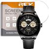 REY Pack 6X Pellicola salvaschermo per HUAWEI WATCH BUDS - WATCH 5 46MM, qualità Premium
