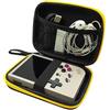 Sxhlseller Custodia per Console di Gioco Portatile per Miyoo Mini Plus RG35XX con Protezione a 360 Gradi, Tasca Interna in Rete e Cinturino in Nylon Integrato Facile da Trasportare
