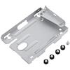 Dpofirs Supporto per Disco Rigido HDD da 2,5, per Staffa di Montaggio per Disco Rigido Supporto per Disco Rigido, Supporto per Adattatore di Montaggio HDD Vassoio per CECH-400X con Viti