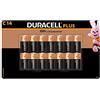 Duracell Batterie Plus Power C, confezione da 14