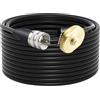 YILIANDUO Cavo antenna NMO da NMO a PL259 UHF maschio, cavo coassiale RG58 a bassa perdita 5M per antenna radio mobile VHF/UHF Yaesu Vertex Kenwood Icom CB