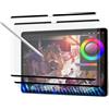 IVEOPPE 2 Pezzi Pellicola Protettiva Magnetiche Effetto Carta per Samsung Galaxy Tab S10 Plus/ S9 Plus/ S7 Fe/ S7 Plus/ S8 Plus 12,4 '', Opaca Pellicola in Pet, Antiriflesso, Anti-Impronte
