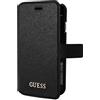 Guess Tori Collection Custodia a Libro in finta pelle con Porta Carte, per Apple iPhone 6/6S, Nera e Rossa