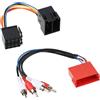 VGOL Cablaggio adattatore CT20PO02 da sistema amplificato autoradio a RCA compatibile con Porsche Boxster 1997-2002