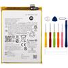 Swark Batteria NH50 da 4800 mAh, compatibile con batteria Moto G22 con strumenti