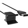 MoKo Caricatore con Pulsante di Reset Compatibile con Fitbit Alta HR, Caricabatteria con Cavo di Ricarica USB da 55 cm, Non per Fitbit Alta, Nero
